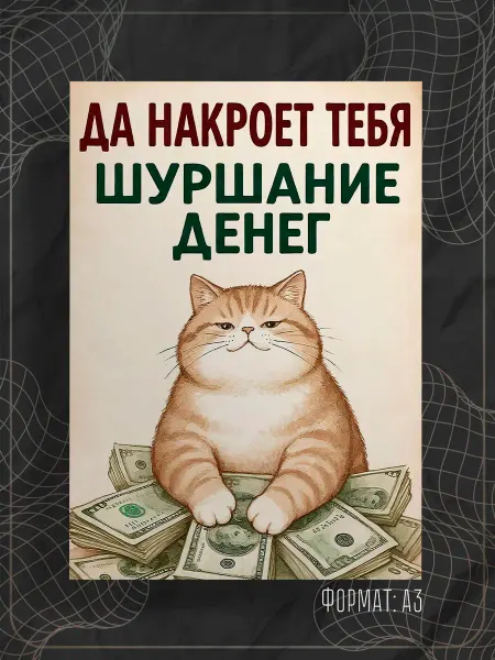 Store ST Постер "Надпись мотивация"