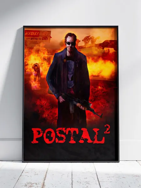 HEAVEN POSTER Плакат Постал (Postal 1) - Постер A4 30x21 см
