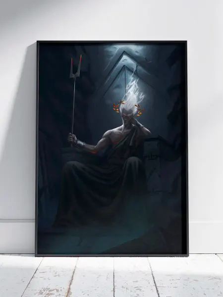 HEAVEN POSTER Плакат Божества и Мифология (Аид 1) - Постер A3 42x30 см