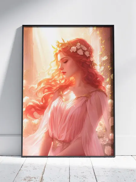 HEAVEN POSTER Плакат Божества и Мифология (Афродита 1) A3 42x30 см