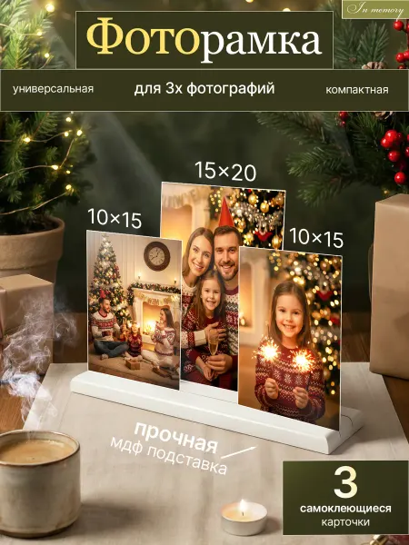 Фоторамка 10х15(2) 15х20
