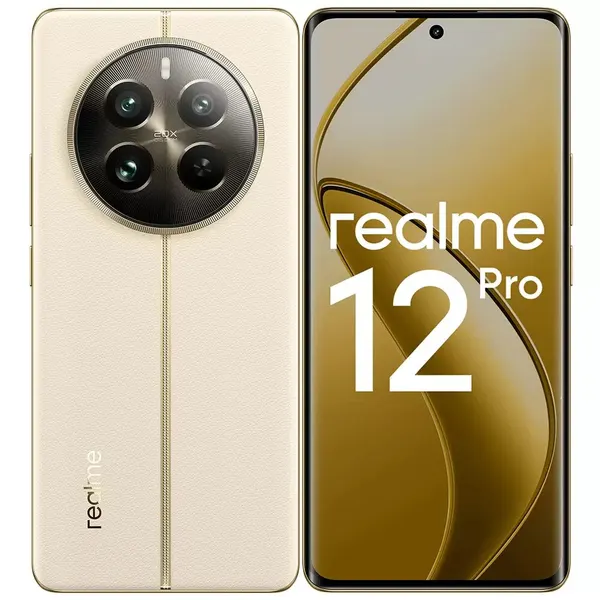 Смартфон Realme 12 Pro 5G 12/512 ГБ, Ростест (EAC) Dual nano SIM, Бежевый песок