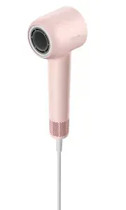 Фен для волос Dreame Gleam Pink 1600 Вт, 4 режима, 2 скорости, интеллектуальная система контроля температуры, ионизатор, бесщеточный двигатель, розовый