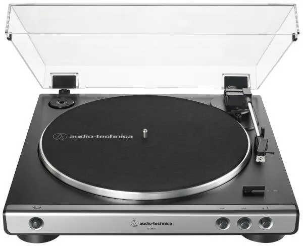 Виниловый проигрыватель Audio-Technica AT-LP60X USB Gun Metal