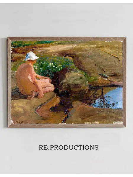 Re.productions Постер At the Beach - Venny Soldan-Brofeldt