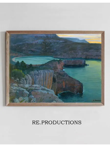 Re.productions Постер Cala Grisa - Santiago Rusiñol