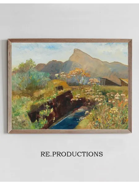 Re.productions Постер Late Summer on the Salzburger Moor - Marie Egner