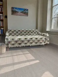 Комплект дивандеков покрывало на диван 160х220 см и покрывало на 2 кресла 160х90 см-2 шт.