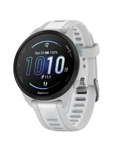 Garmin FORERUNNER 165 AMOLED Смарт-часы, 43mm, белые
