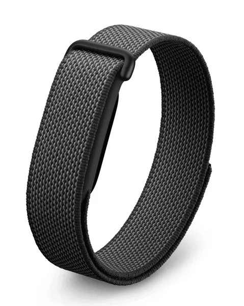 Фитнес-браслет Google Fitbit Air для круглосуточного контроля сна и пульса, Obsidian (Черный)