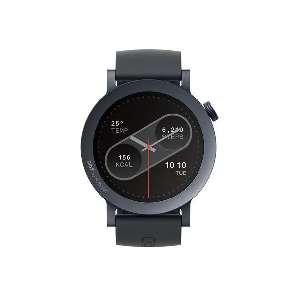 Умные часы Nothing CMF Watch Pro, AMOLED, GPS, водонепроницаемые, темно-серые