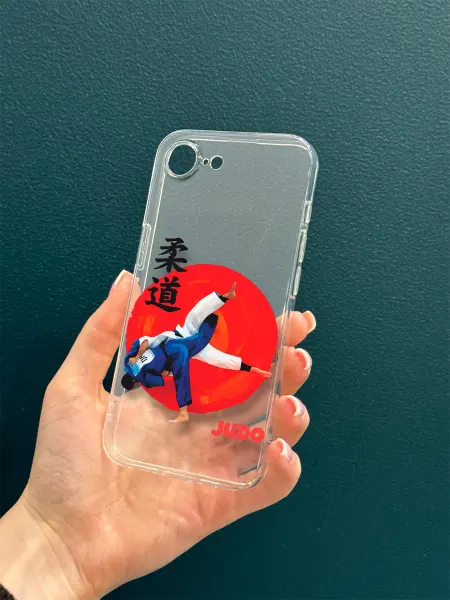 PBl store Чехол на Apple iPhone 16e 17e с принтом Дзюдо