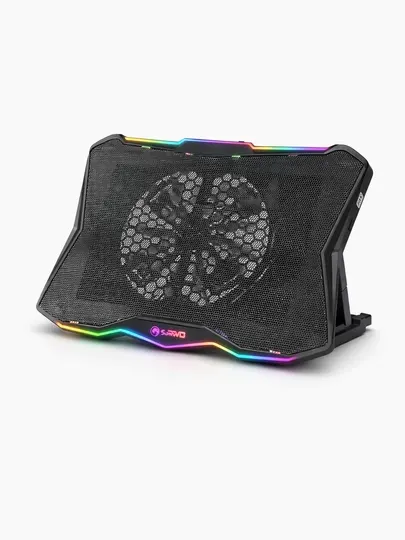 Охлаждающая подставка для MARVO Atlas 40 FN-40 RGB, подходит для ноутбуков до 17,3 дюймов