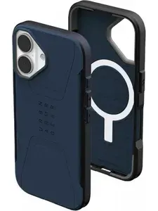 Чехол для UAG iPhone 17 6,3 дюймов, Civilian, совместимый с зарядкой MagSafe, модный противоударный и нескользящий, защитный чехол военного класса