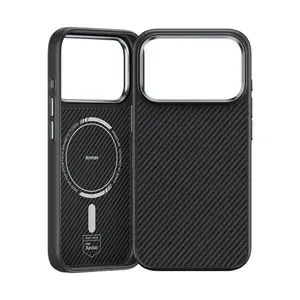 Усиленный чехол Benks ArmorPro Case built with Kevlar 600D для iPhone 17 Pro Max 6.9", цвет черный (Black)
