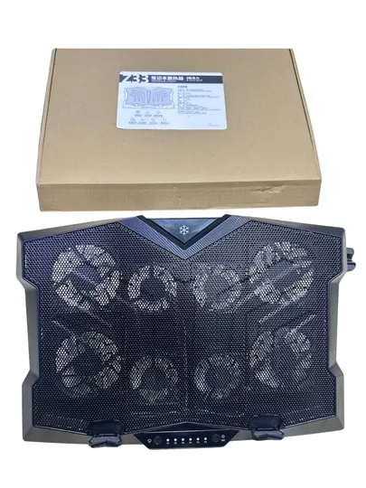 Z8 Cooling Pad для ноутбука – охлаждающая подставка с 6 вентиляторами до 17"