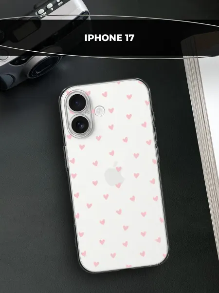 Avocase Чехол на iPhone 17 с сердечками