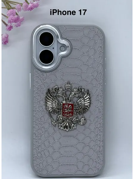 SC CASE Чехол на iPhone 17 Герб России РФ