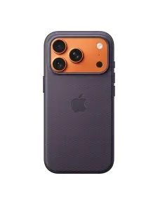 Techwoven iPhone 17 Pro Case with MagSafe / Анимация NFC / Тканевый чехол MagSafe techwoven для Айфон 17 Про / Purple ( Фиолетовый )