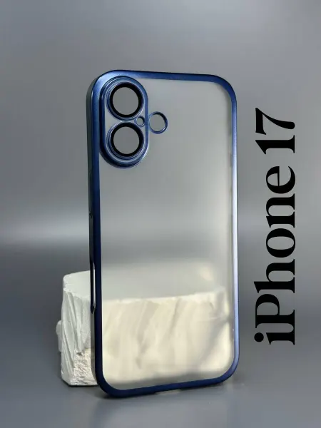 Чехол на iPhone 17, матовый силикон