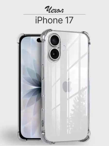 Мобимания Чехол iPhone 17 прозрачный противоударный