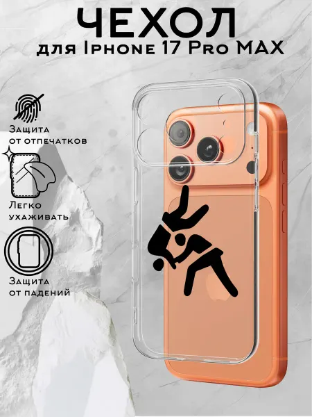 Принт-бутик Чехол на iPhone 17 Pro Max с принтом Дзюдо