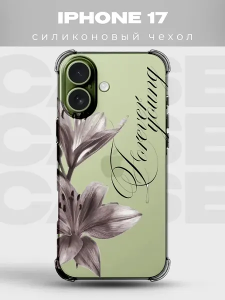PRINTberries Прозрачный чехол на iPhone 17 Y2K pinterest