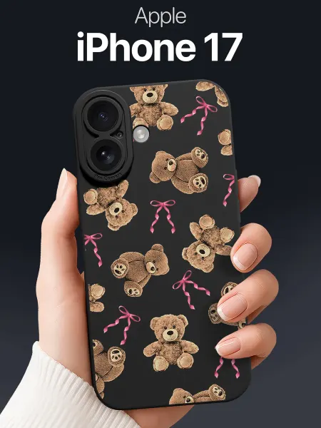 SCDesign Чехол на iPhone 17 с мишками