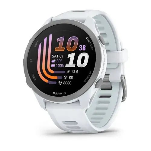 Умные часы Garmin Forerunner 170 Music Whitestone / Cloud Blue