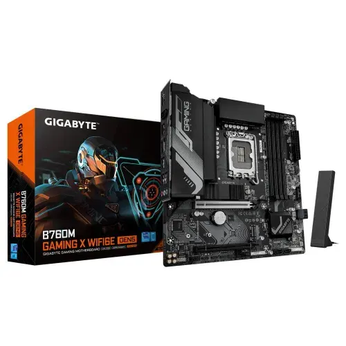 Материнская плата Gigabyte B760M GAMING X WIFI6E GEN5 Intel B760 LGA 1700 DDR5