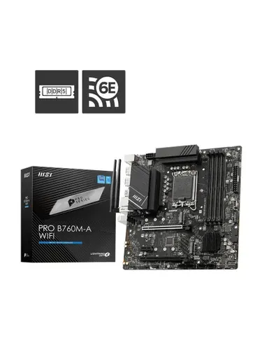 MSI PRO B760M-A WIFI LGA 1700 DDR5 Материнская плата