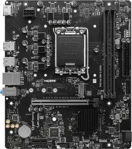 Материнская плата MSI PRO H610M-S DDR4, LGA 1700, Intel H610, mATX, Ret