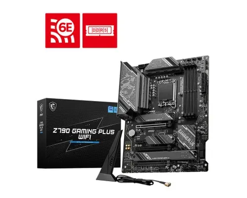 MSI Z790 GAMING PLUS WIFI LGA 1700 DDR5 Материнская плата