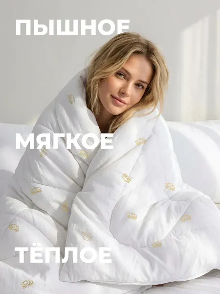 Nighty Night Одеяло 2 спальное 172х205 Лебяжий пух зимнее теплое пышное