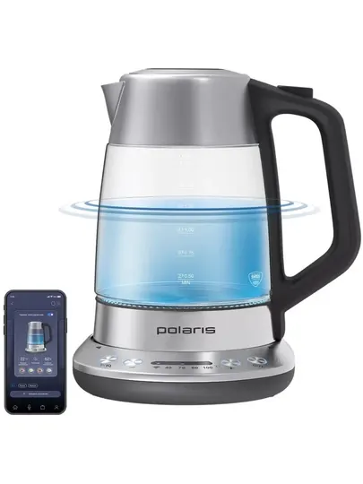 Электрочайник Polaris PWK 1775CGLD Wi-Fi IQ Home