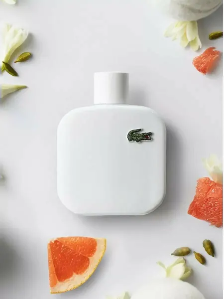 Мужские духи Lacoste L1212 Blanc, древесные, фужерные, 100 мл