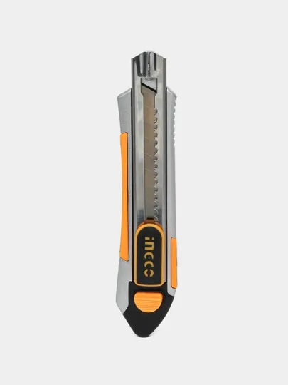Нож канцелярский Ingco HKNS1808 Industrial, с фиксатором, 18 * 185 мм