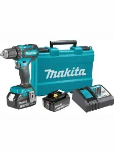 Шуруповерт Makita DDF485RFE 18В 50Нм. 1900об/мин. (2АКБ 3Ач, З/У, кейс)