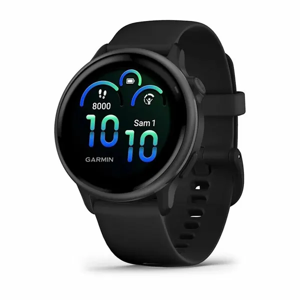 Умные часы Garmin Vivoactive 6 Slate with Black Silicone 010-02985-40