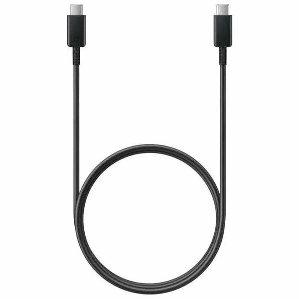 Кабель Samsung EP-DN975BWEG, USB-C - USB-C, 5 A, 1 м, черный