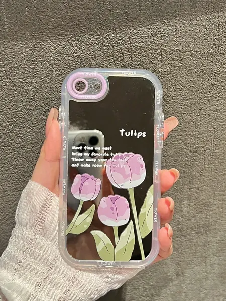 Чехол О'Кейси, для iPhone 7, 8, SE 2020, зеркальный, с принтом