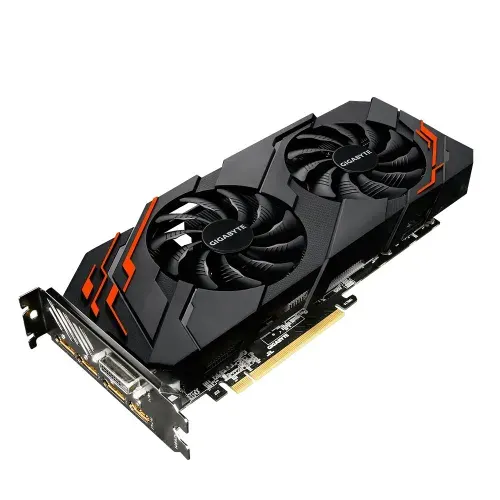 Gigabyte Видеокарта GeForce GTX 1070 WindForce OC 8 ГБ (GV-N1070WF2OC-8GD_)