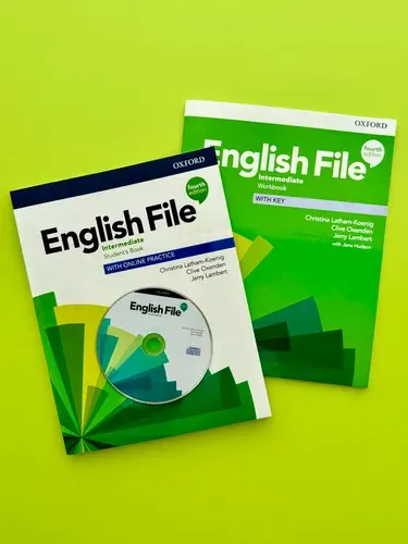 English File Intermediate (4th edition): Учебник+Тетрадь+CD