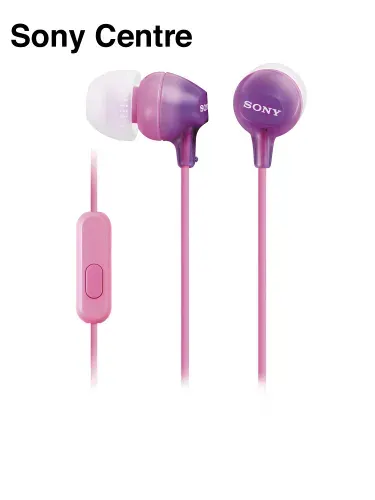 Sony MDR-EX15AP наушники проводные с микрофоном синие