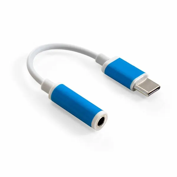 Адаптер (переходник) usb type-c (M) - Jack 3.5 (F) для подключения стандартных наушников, колонок 3.5 мм