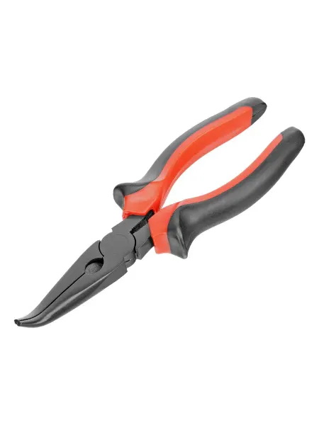 MATRIX, Длинногубцы изогнутые Black Nickel, 180 мм