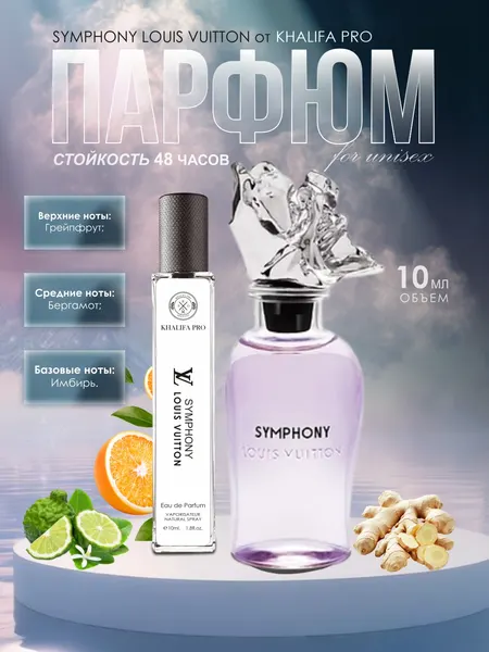 Atir Louis Vuitton Symphony, erkaklar va ayollar uchun 5 ml