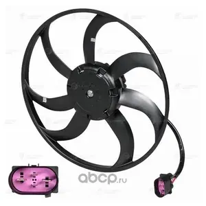Вентилятор охлаждения Volkswagen Jetta 3, Golf 5, Golf 6, Passat B6, Caddy 3, Skoda Octavia A5, Audi A3 LUZAR LUZAR LFc 1803