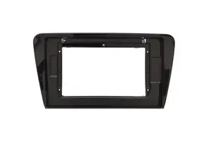 Рамка переходная Skoda Octavia A7 2012 - 2023 для авто без камеры + проводка для 10" магнитолы / Wide Media