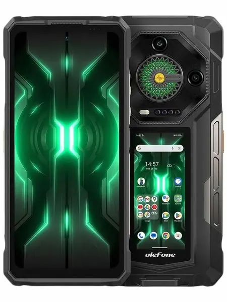Смартфон Ulefone Armor 33 Pro, 16GB, 512GB, Black, NFC, IP69К, 6,95"